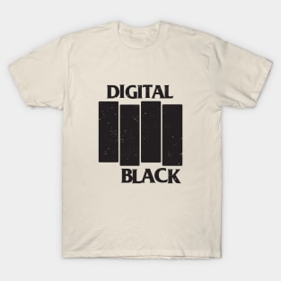 Digital Black (in black) T-Shirt